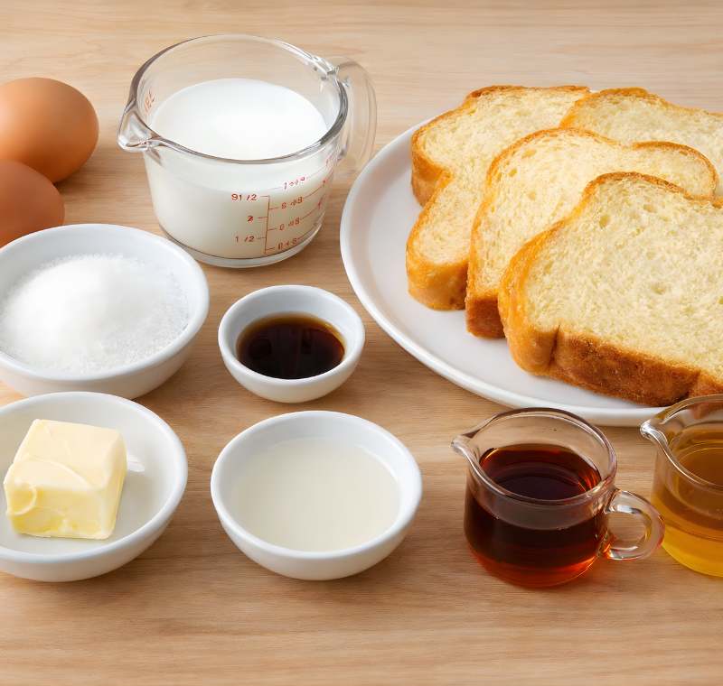 Make the perfect French toast with eggs, milk, cinnamon, and brioche bread. Crispy outside, soft inside—ready in 10 minutes!