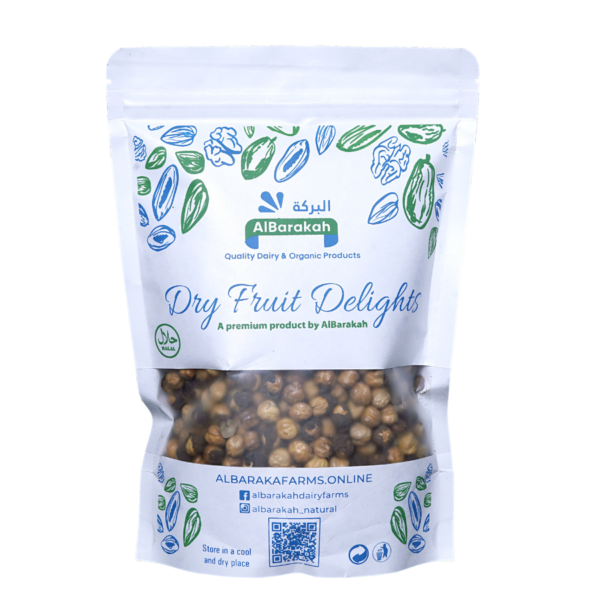 Premium bhunna chana roasted chickpeas crunchy healthy snack