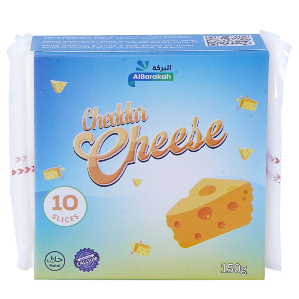 Cheddar cheese slices creamy dairy product for sandwiches and cooking