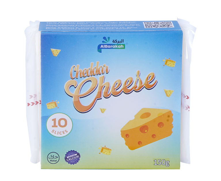 Cheddar cheese slices creamy dairy product for sandwiches and cooking
