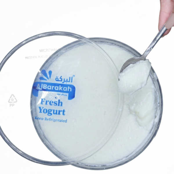 Fresh yogurt half kilogram low fat and full fat dairy product