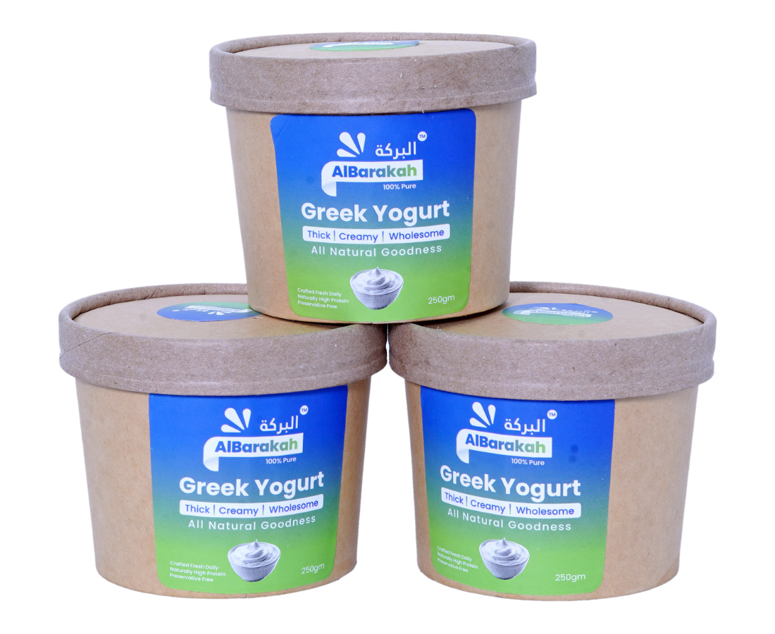 Greek yogurt 250gm creamy protein-rich dairy product