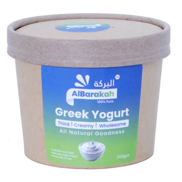 Greek yogurt 250gm creamy protein-rich dairy product