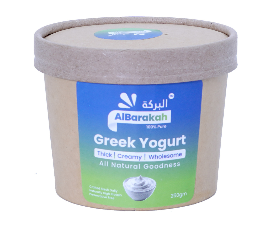 Greek yogurt 250gm creamy protein-rich dairy product