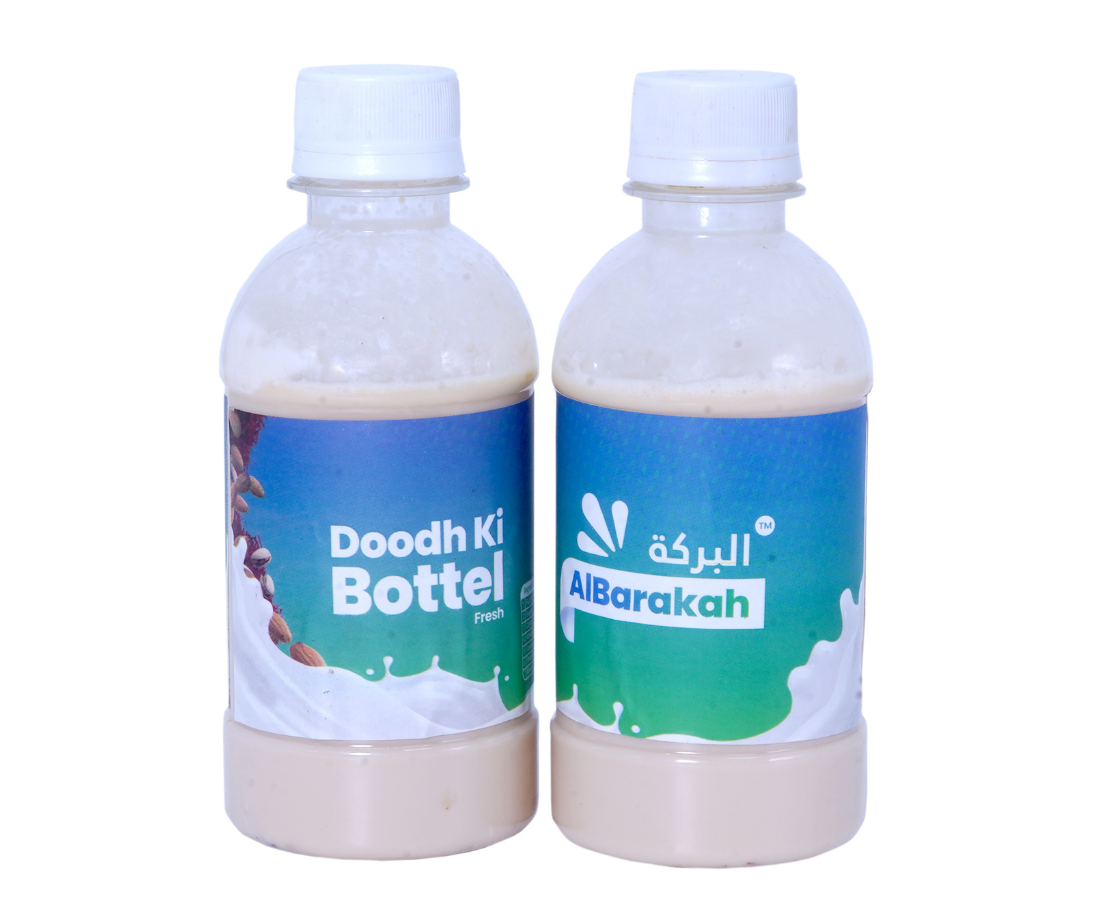 Fresh milk doodh bottle 1 liter low fat and full fat dairy product