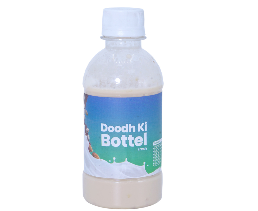 Fresh milk doodh bottle 1 liter low fat and full fat dairy product