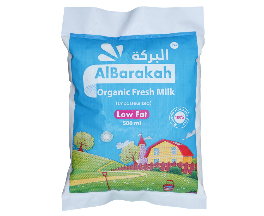 Fresh milk ½ liter bottle low fat and full fat dairy product