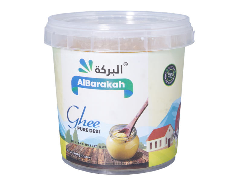 Pure desi ghee large container traditional clarified butter
