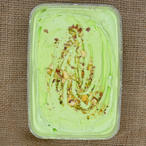 Pista ice cream 1 liter creamy pistachio frozen dessert